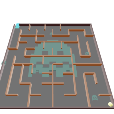 Pac-Man Maze Game